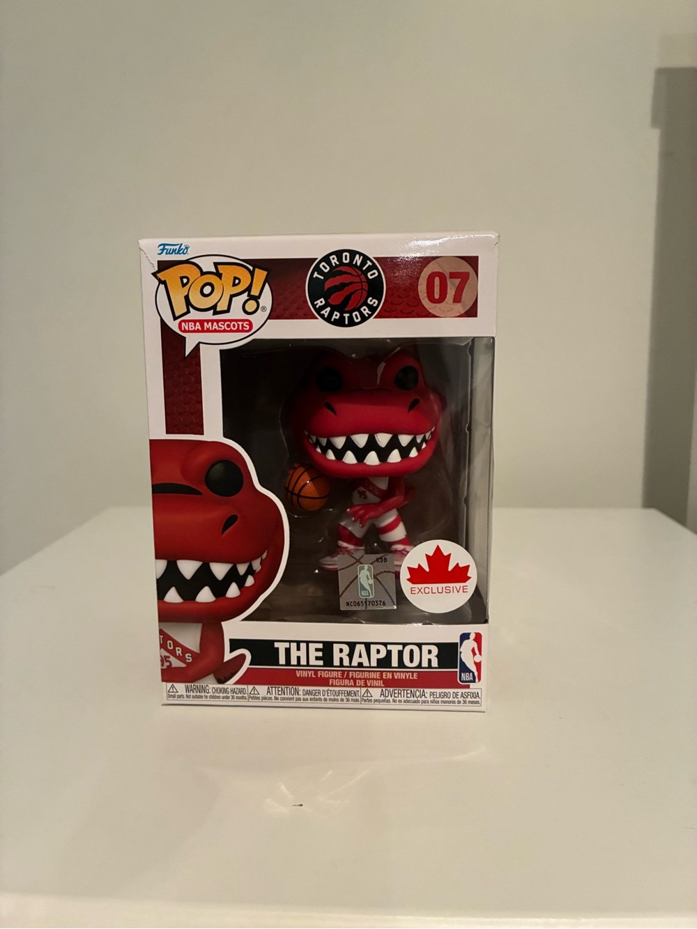 Funko Pop! NBA Mascots #07 The Raptor 2 for $25